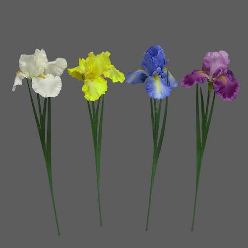 artificial IRIS FLOWER STEM001 artificial IRIS FLOWER STEM001